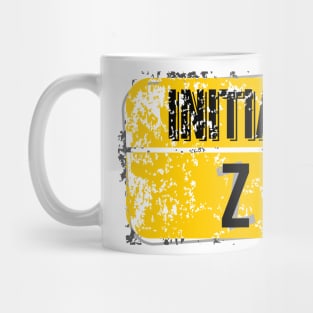 For initials or first letters of names starting with the letter Z Mug